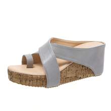 Women Platforms & Wedge Sandals - Brown - View 7