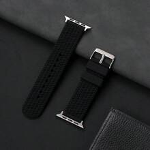 Pulseira de silicone com textura de pneu, unissex, compatível com Apple Watch Series 1-11 Ultra SE e de 38, 40, 41, 42, 44, 45, 46 e 49 mm. Estilo esportivo. - Sem molde - Ver 21