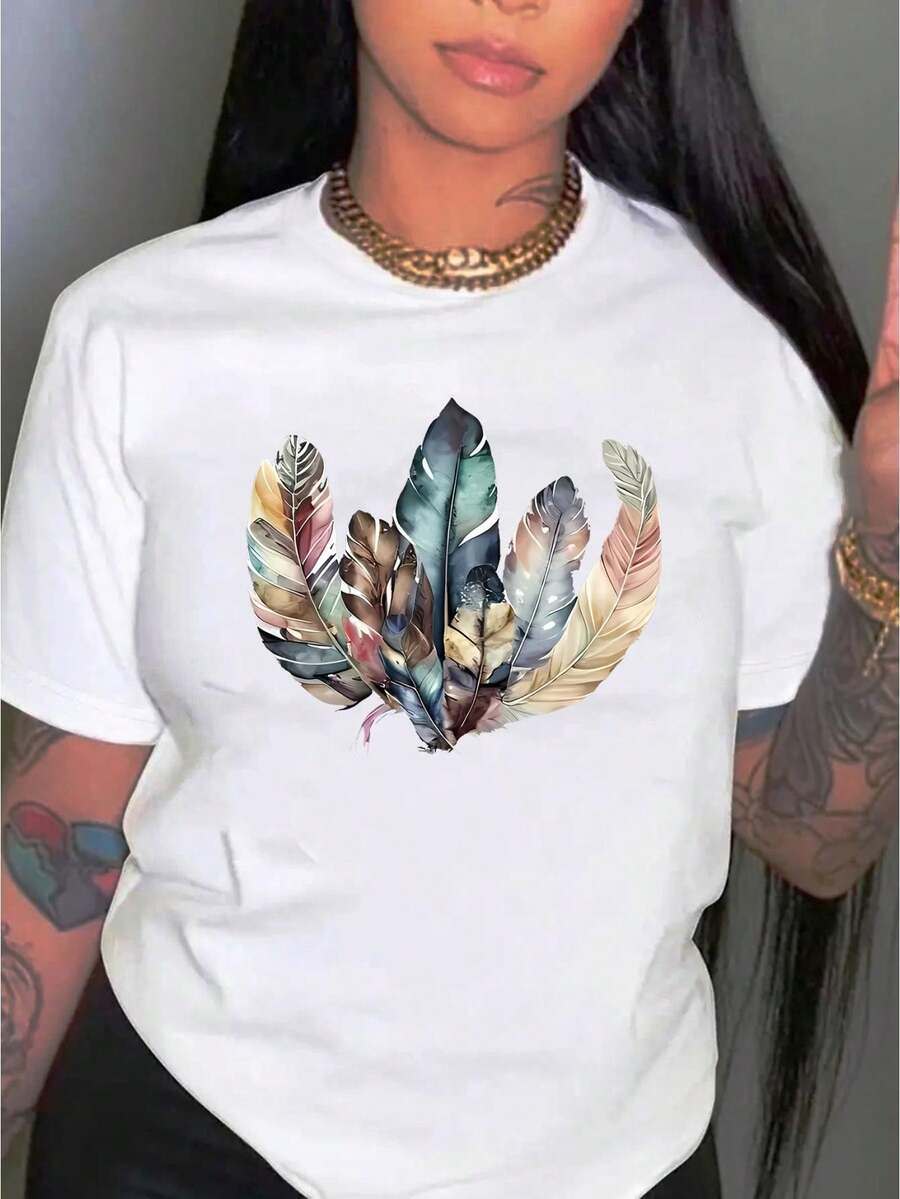 Women T-Shirts - White - View 1