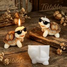 Cubulo Turtle Resin Silicone Mold - 3D Reusable Silicone Mold Suitable For Candle Making, Soap Making, Resin Art And Crafts, Animal Theme Figurine Mold, For Home Decor And Gift Making - Turtle Mold 005 - View 10