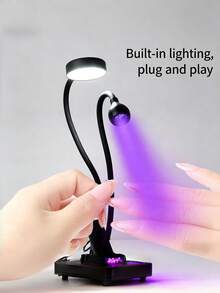 Đèn LED UV cổ ngỗng cho móng tay, đầu đèn cổ ngỗng linh hoạt 3W với công nghệ chống đổi màu, làm khô nhanh sơn gel trong 30 giây, cắm và chạy di động cho gia đình, salon, du lịch, studio, quà tặng Giáng sinh, sinh nhật, Valentine cho phụ nữ, nghệ sĩ làm móng, người mới bắt đầu, người yêu thích DIY - Nhiều màu - Xem 7
