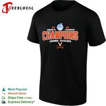 Virginia Cavaliers 2026 ACC Men's Lacrosse Tournament Champions Shirt - màu đen - Xem 2