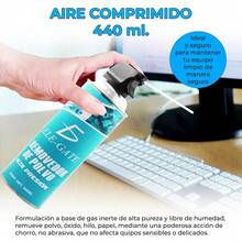 440ml Compressed Air Duster, Removes Tough Dust, Deep Cleaning For Electronics, Home And Professional Use - 1 - 查看 2