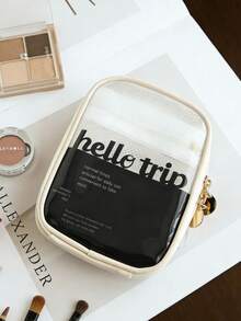 1pc Portable Mini Cosmetic Bag Coin Purse, Warm Small Bag, Essential For Back To School Backpack, Beach Travel Storage Bag, Summer Holiday Makeup Organizer, Mini Bag, Travel Makeup Case, Accessories, Makeup Brush Holder, Home Bathroom Decor Cosmetic Organizer Bathroom Accessories - Multicolor - View 15