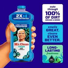 Spring/Summer Special Offers!2X Concentrated All Purpose Cleaner, Unstopables Fresh Scent, Powerful Dirt Grease Grime Removal, Multi-Surface Household Cleaning Solution - 1 - Xem 3