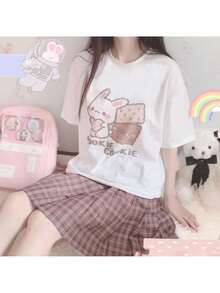 deyin Women T-Shirts - White - View 2