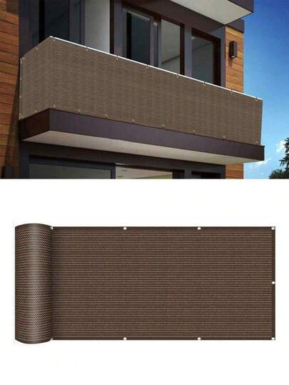 Balcony Privacy Shade Net, Fence Shade Privacy Net, Apartment Railing Shade Anti-UV Shade Board, Outdoor Patio Balcony Deck Shade, Outdoor Fence Gate Deck Fence Pool Fence Shade