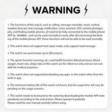 Smart Watch, Calorie, Call Reminder, Alarm, Message Reminder, Weather, Photo, Sedentary Reminder Smart Bracelet Compatible With Android IOS - Multicolor - View 8