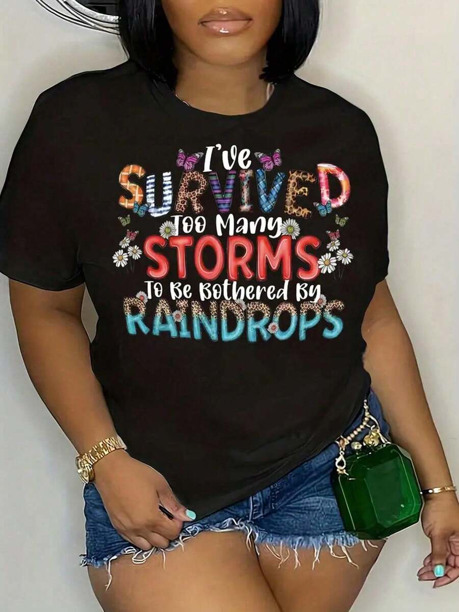 Women T-Shirts - Black - View 1