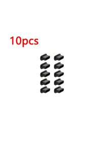 Bộ 10/20 nút bịt bụi USB-C - Vỏ bọc mềm dẻo chống bụi cho điện thoại thông minh, máy tính bảng, máy ảnh, máy đọc sách điện tử, màu đen trắng, chống trầy xước, thiết kế tối giản, bảo vệ bền bỉ. - Xem 14