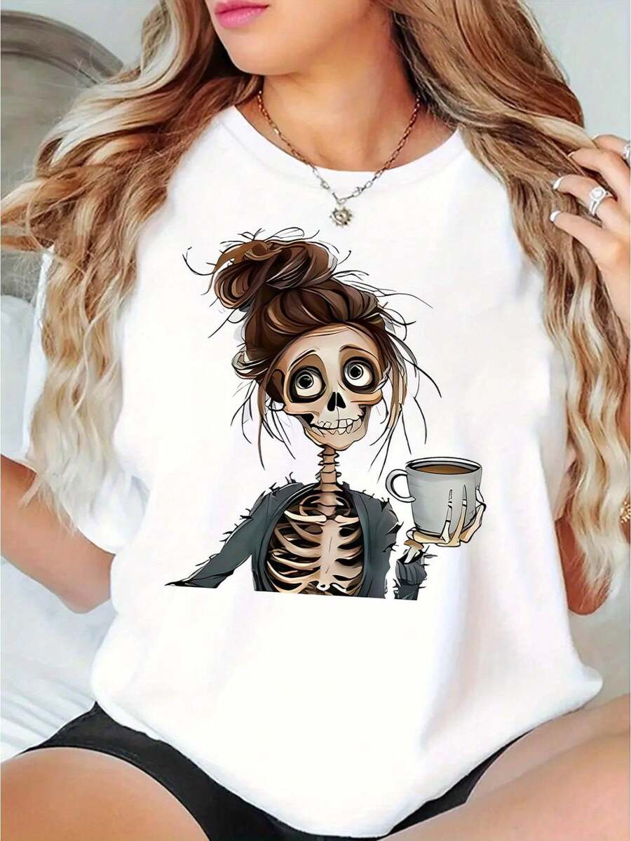 Women T-Shirts - White - View 1