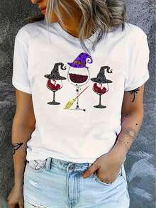 deyin Women T-Shirts - White - View 1
