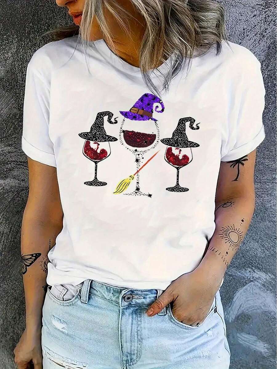 deyin Women T-Shirts - White - View 1