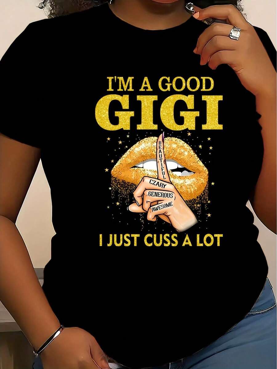 Women T-Shirts - Black - View 1