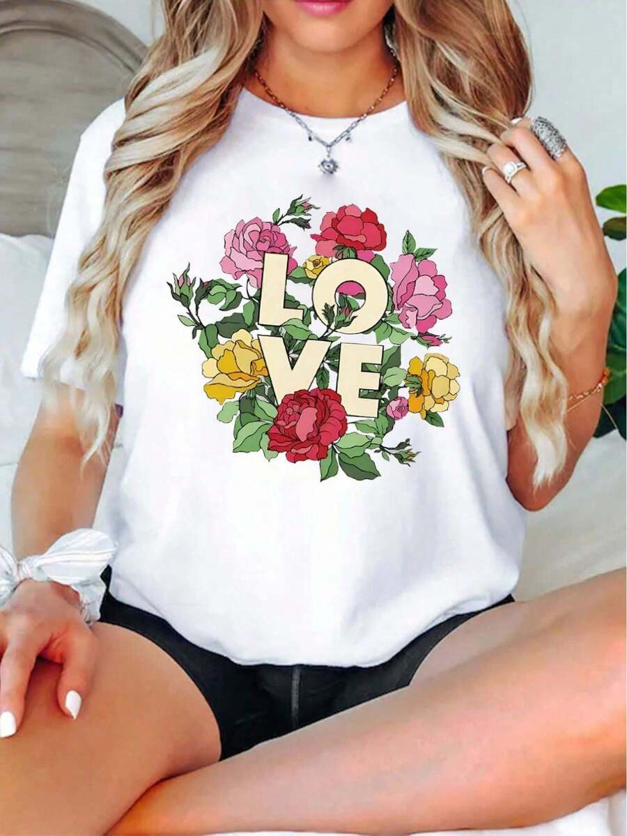 deyin Women T-Shirts - White - View 1