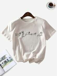 Women T-Shirts - White - View 1