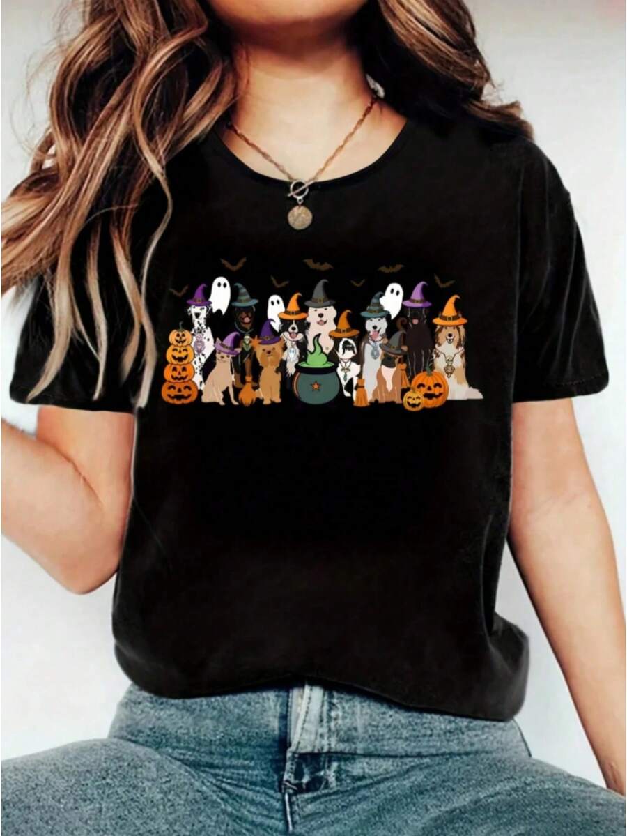deyin Women T-Shirts - Black - View 1