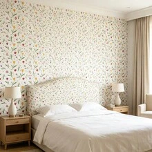 Carta da parati autoadesiva, rimovibile, impermeabile e resistente all'umidità, adatta per decorazione di pareti di soggiorno e camera da letto, carta da parati minimalista moderna. - 1PC - Visualizzare 4