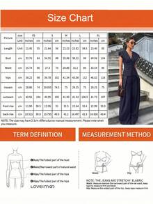 2pcs/Set Elegant & Chic Women's Outfit, Sleeveless V-Neck Striped Blazer Top And Pleated Wide Leg Pants Set Spring Black - Black - View 4