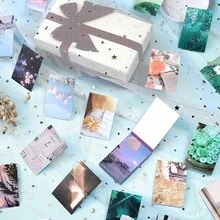300pcs Wish Exchange House Series Gentle Style Washi Tape Set, Retro Aesthetic Decorative Stickers, Soft Semi-Transparent Washi Paper Sticker Book, High-Quality Removable Washi Paper Material, Minimalist Vintage Cute DIY Decorative Stickers, Multi-Functional Stationery Accessories Suitable For Diaries, Travel Planners, Scrapbooking Scrapbook Supplies - Multicolor - View 4
