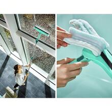Replacement Fleece For 3-In-1 Window Cleaner With Microfibre Fleece 51320, For Window Squeegee And Frames, 32 Cm - A - 查看 2