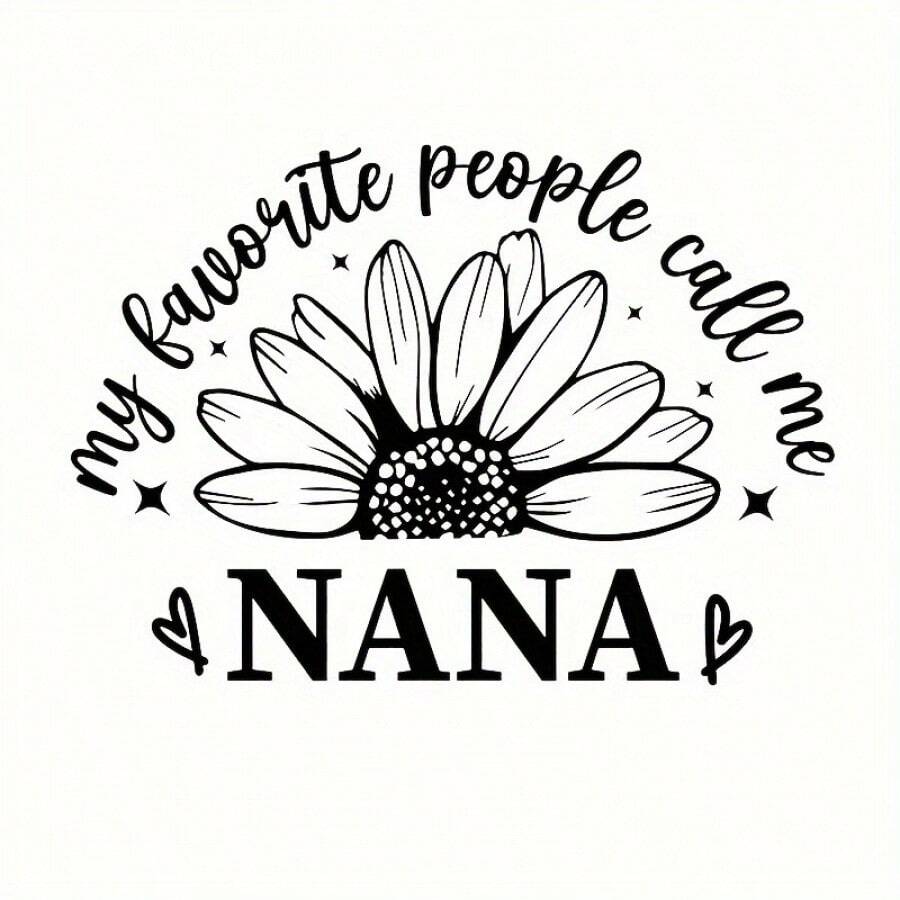 Hình dán Nana Sunflower cho xe hơi - Thích hợp cho máy tính xách tay, xe tải và tường. - A - Xem 1