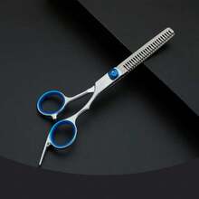 Professional Stainless Steel Pet Grooming Scissors, Thinning & Trimming Hair Shears, Sharp Ergonomic Premium Tools For Barbers, Salons And Home Use - Multicolor - View 13