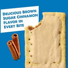 Pop Tarts Pop-Tarts Toaster Pastries, Breakfast Foods, Kids Snacks, Family Pack, Frosted Brown Sugar Cinnamon (32 Pop-Tarts) - Brown Sugar Cinnamon - View 5