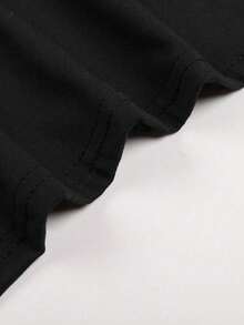 Dam-T-shirts - Svart - Visa 5