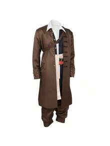 Men Cosplay Clothing - Brown - View 4
