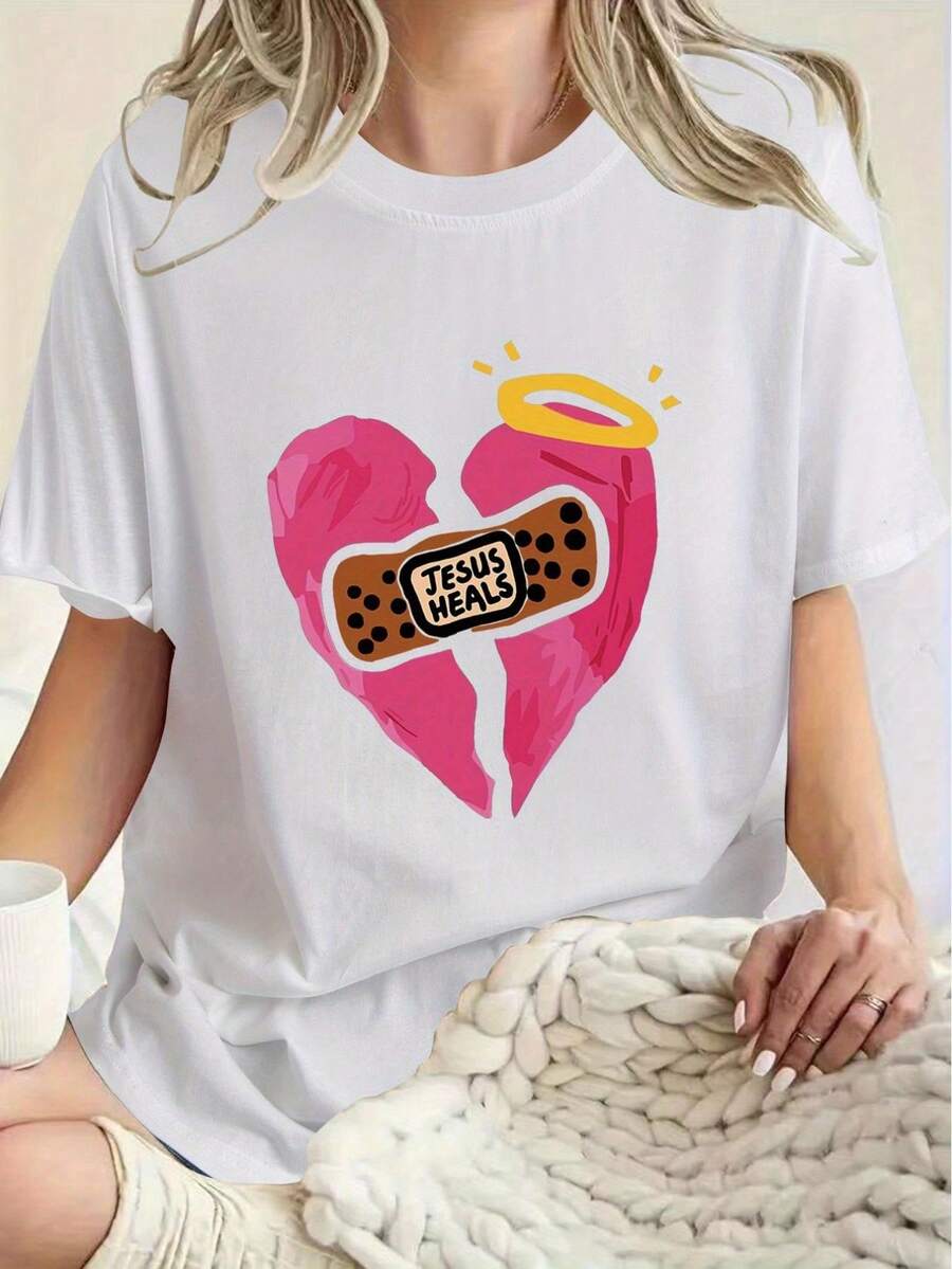 deyin Women T-Shirts - White - View 1