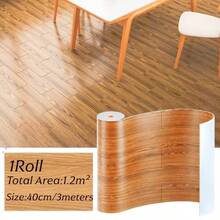 1 Rolle 40x300cm selbstklebende Vinylbodenbeläge, Holzmaserung, einfach abziehen und aufkleben, langanhaltend, einfach zu installieren, geeignet für Badezimmer und Küche - Verschiedenfarbig - Übersicht 20