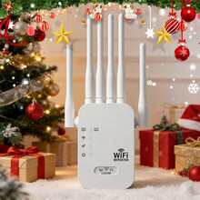✨[FYP]VIRAL WiFi Extender Signal Booster|Easy To Set Up,2026 Best 1200Mbps WiFi Booster Dual Band 5GHz/2.4GHz,Up To 9800 Sq.Ft  60 Devices,Stable Internet Performance,1-Tap Setup|Must-Haves To Stock Up On|School Dormitories,Offices|Cool Summer Day✨ - View 1
