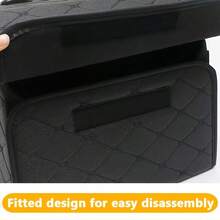 Hộp đựng đồ trong cốp xe, đa chức năng, có thể gập lại, dung tích lớn, phụ kiện nội thất xe hơi. - A - Xem 9
