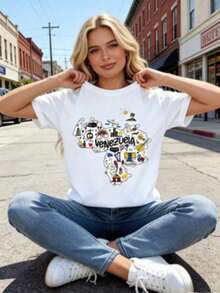 Women T-Shirts - White - View 2