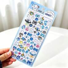 1 pieza Pegatina decorativa de animal, se puede usar para decorar artículos de papelería - Unitalla - Ver 33