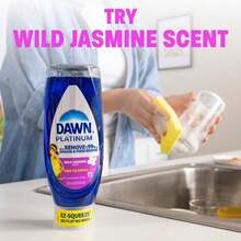 Top Choice For Home | New Upgraded Formula With Powerful Grease-Fighting Strength Dawn Platinum EZ Squueze Dish Soap Wild Jasmine | Magnet-Like Grease Attraction For Less Scrubbing | Gentle On Hands, Versatile For Whole-House CleaningGift Ideas | Gentle Skin- Laundry Rinse | Odor Eliminator Detergent Booster | One-Wash Stubborn Odor Fighter | Top Choice For Cleaning | Top Choice For Home | Special Offer - 24 fl oz - Xem 6