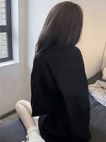 Women T-Shirts - Black - View 2