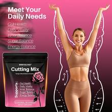 Miriyalyad Fitness Women Vitality Support Supplement Capsules, Gut Wellness Sugar Balance Pills, Food Craving Control Inner Energy Balance Cutting Mix - 2PCS - 查看 5