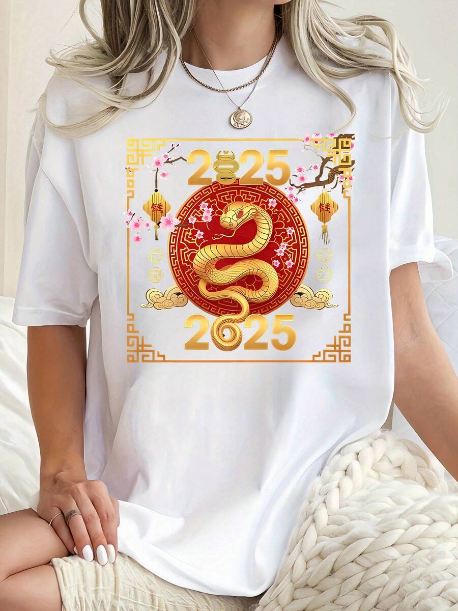 deyin Women T-Shirts - White - View 1