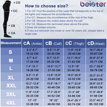AILAKA 20-30mmHg Compression Pantyhose For Women Graduated Support Compression Tights Closed Toe Medical Compression Stockings High Waist Compression Leggings For Varicose Veins, Edema, DVT - View 8