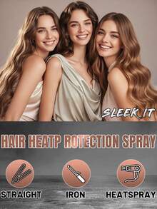 1 chai xịt bảo vệ tóc khỏi nhiệt 150ml với thành phần Keratin, dưỡng ẩm sâu giúp tóc mềm mại và mượt mà, ngăn ngừa hư tổn do nhiệt, làm mượt tức thì, chăm sóc tóc không gây bết dính, phù hợp với mọi dụng cụ tạo kiểu tóc nhiệt độ cao. - Trang phục trang trọng - Xem 8