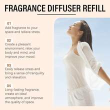 OUHOE 100ml Repuesto para Difusor de Aromas con Aceite de Jazmín y Vainilla | Esencia Concentrada y Duradera | Aromaterapia Relajante para Aliviar el Estrés | Ambientador de Hogar,regalos para hombres y mujeres adecuados para Día de la madre, Día del padre, cumpleaños, bodas y fiestas,baño,cocina,hogar,ofertas,Envío Gratis - Paquete de recambios para difusor de aromas - Ver 7