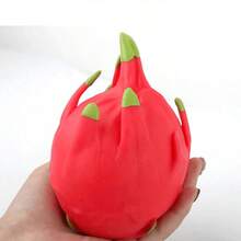 Stress Relief Toy, Realistic Fruit Squeeze Toy/Big Bun Squeeze Toy, Tofu Ball Pressure Relief Gadget Small, Party Favor (Random Color) - 彩色 - 查看 2