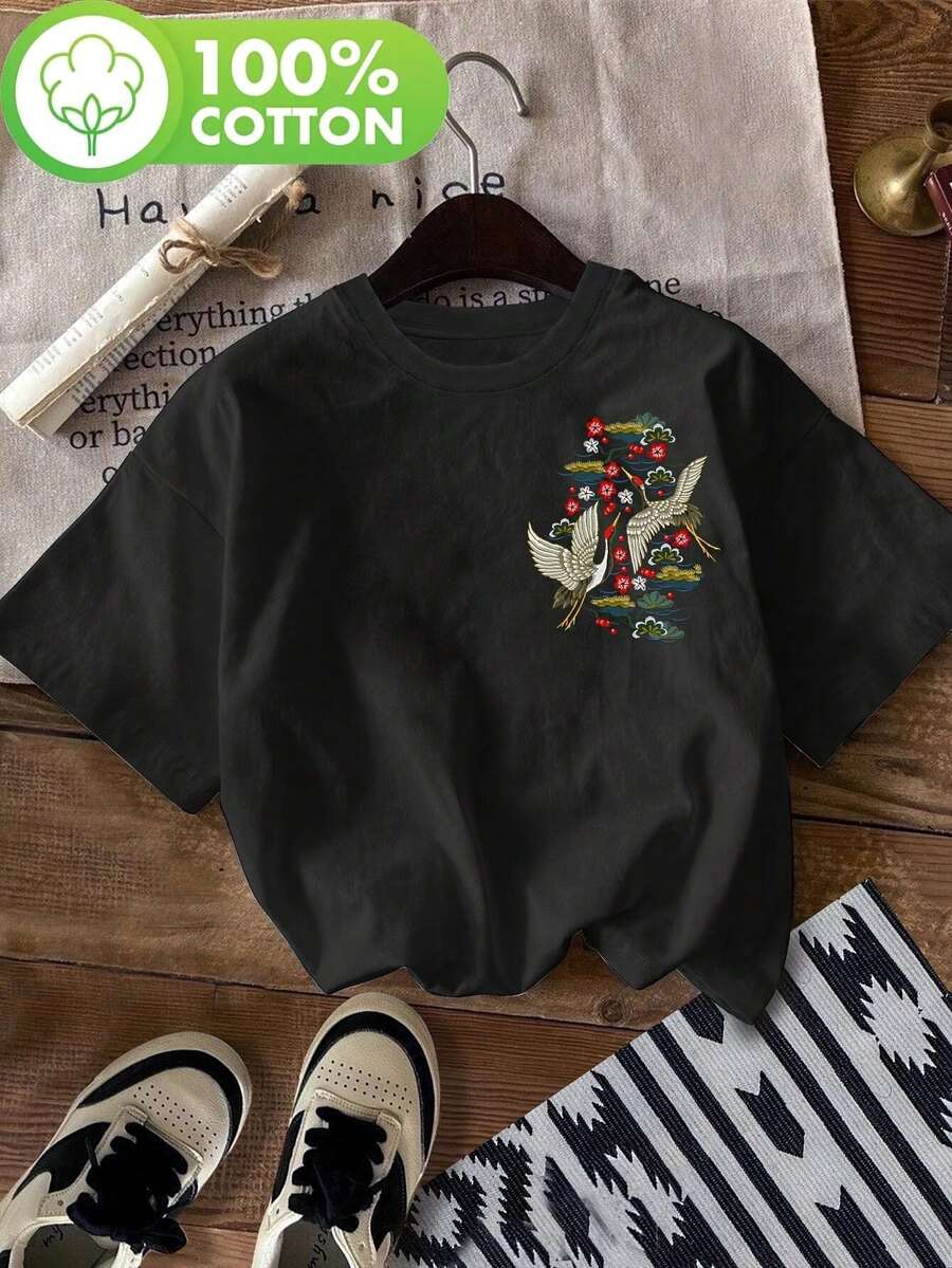 Women T-Shirts - Black - View 1