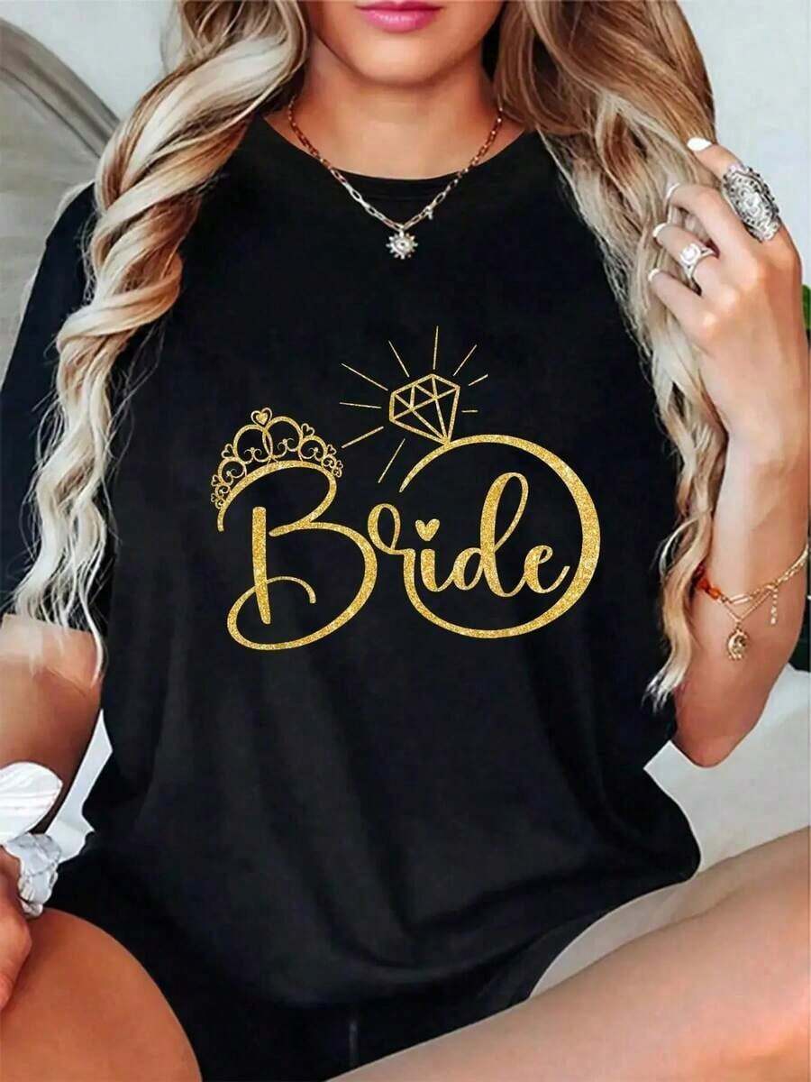 Women T-Shirts - Black - View 1