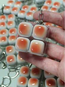 1 móc khóa hình bánh mì caramel, đồ chơi giảm căng thẳng, dụng cụ kiểm tra công tắc bàn phím cơ, móc chìa khóa, đồ trang trí bàn làm việc, phụ kiện điện thoại, đồ chơi ngón tay chống lo âu độc đáo và sáng tạo. - Màu vàng - Xem 11