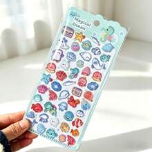 1 pieza Pegatina decorativa de animal, se puede usar para decorar artículos de papelería - Unitalla - Ver 26