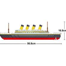 Más de 4000 Uds. Modelo , bloques de construcción de crucero, colección de ladrillos de barco MOC, juguetes de construcción DIY para niños, regalo - Caja de regalo de 1878 piezas - Ver 4