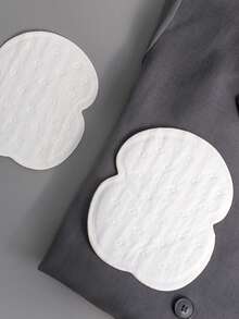 100/50/20/10/1pc/Set Isposable Non-Woven Invisible Sweat-Absorbing Patches, Simple White Underarm Sweat-Absorbing Patches, Ultra-Thin Breathable Invisible Sweat-Absorbing Patches, Comfortable And Odorless, Individually Packaged, A Summer Essential. - Multiple Styles - View 10